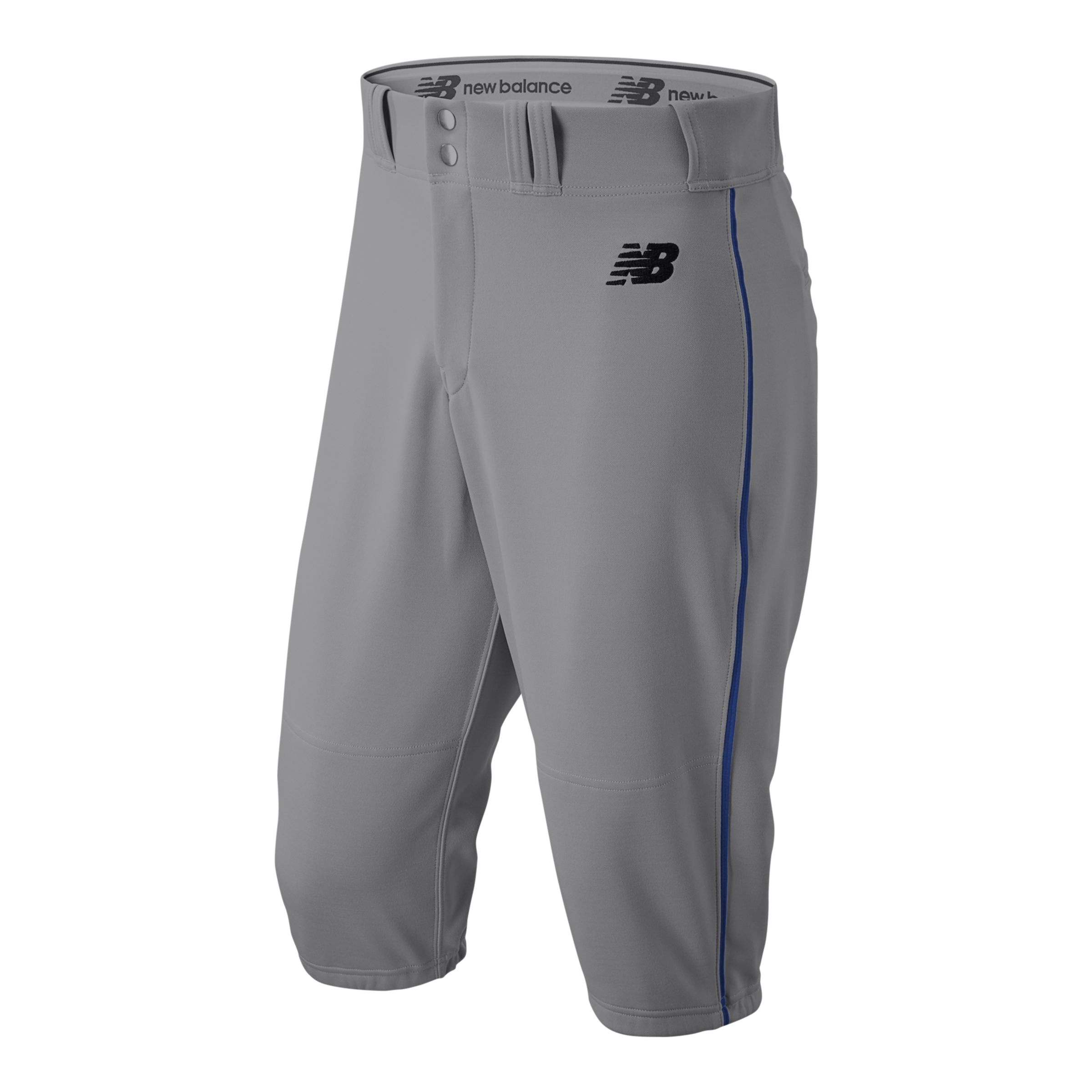 

New Balance Men's Adversary 2 Knicker Piped Athletic Grey/Blue - Grey/Blue