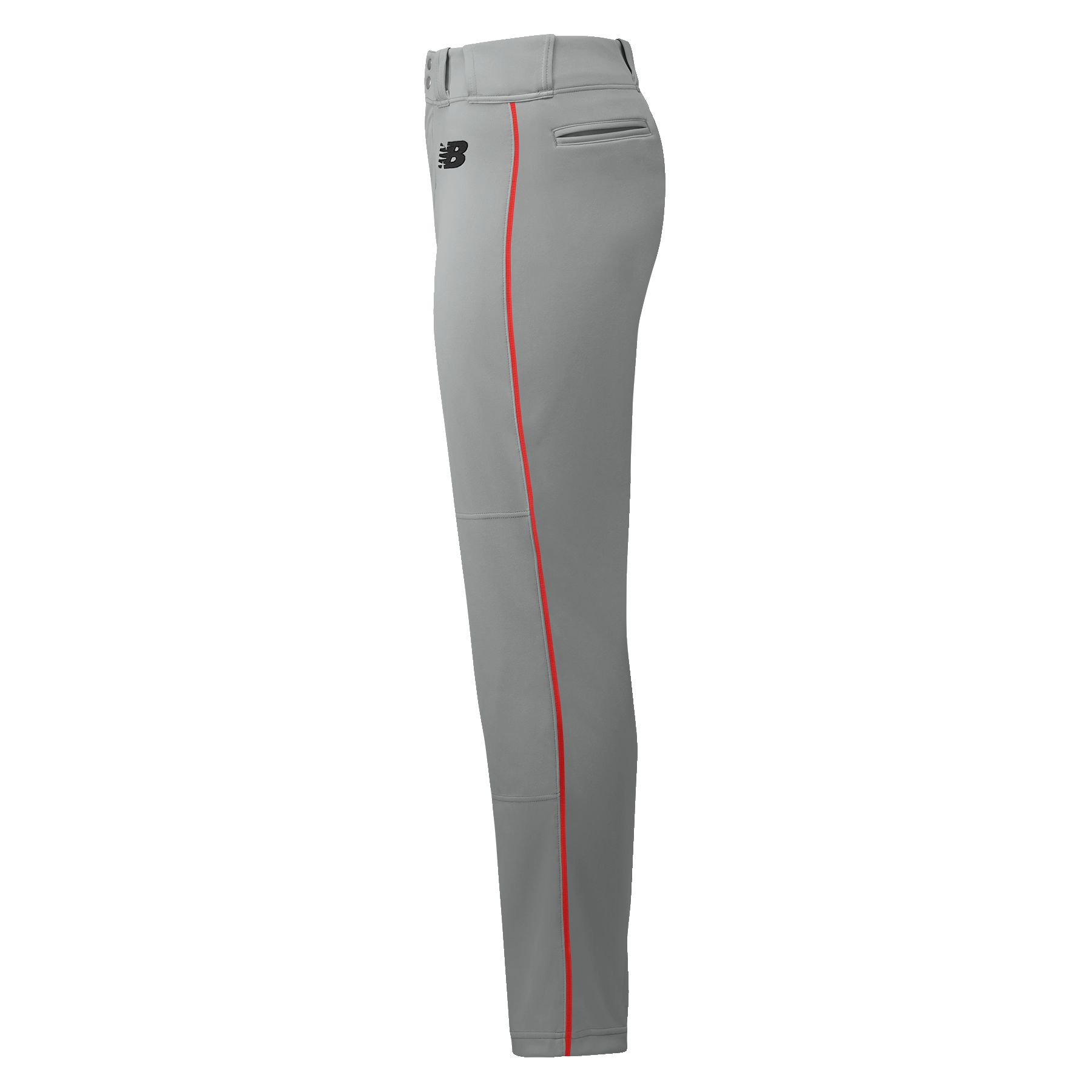 New Balance Men's Adversary 2 Pant Piped Tapered In Grey/red