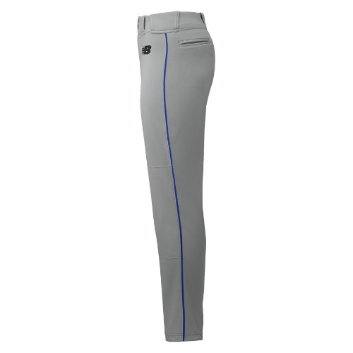New Balance Men's Adversary 2 Baseball Piped Pant Tapered In Grey/blue