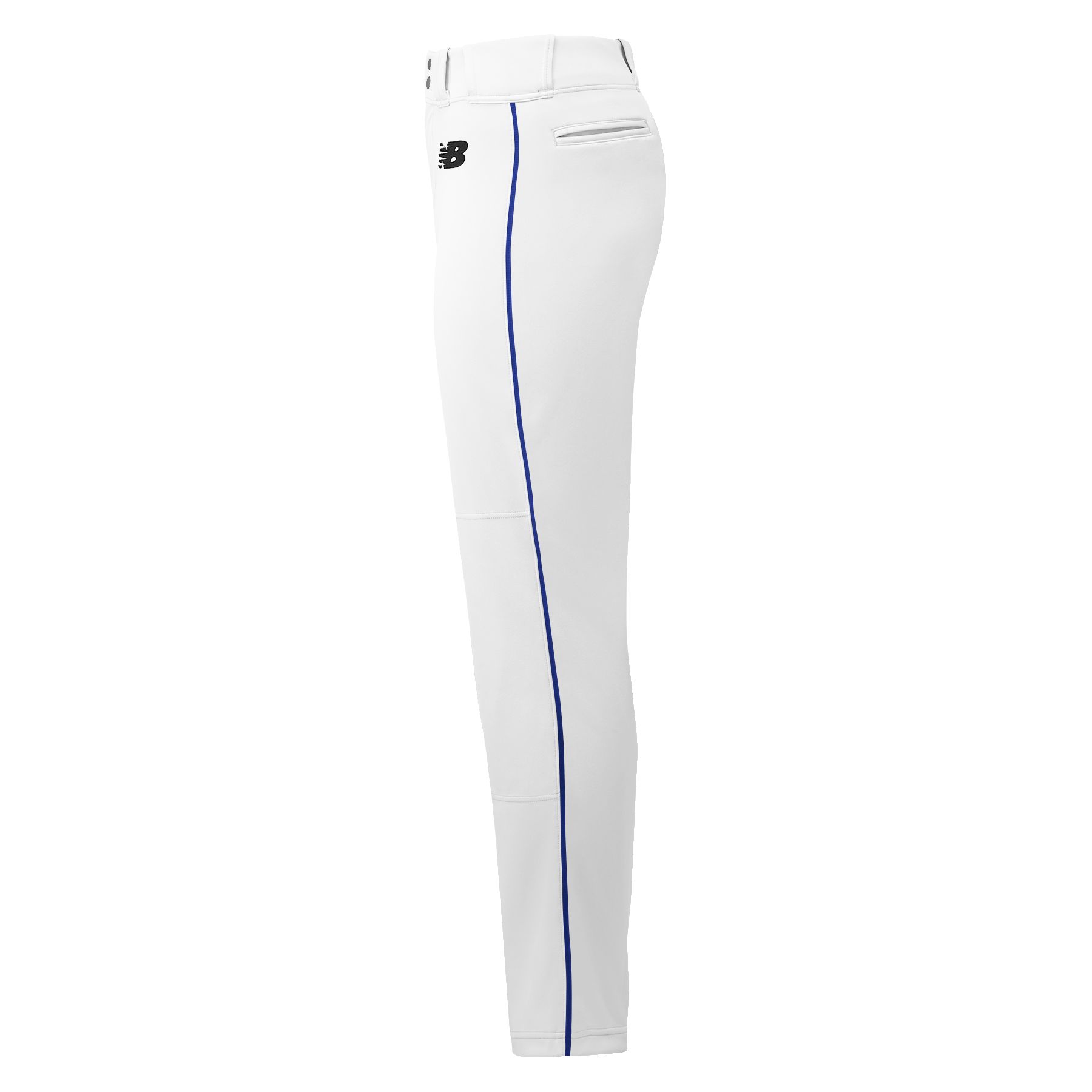 New Balance Men's Adversary 2 Pant Piped Tapered In White/blue