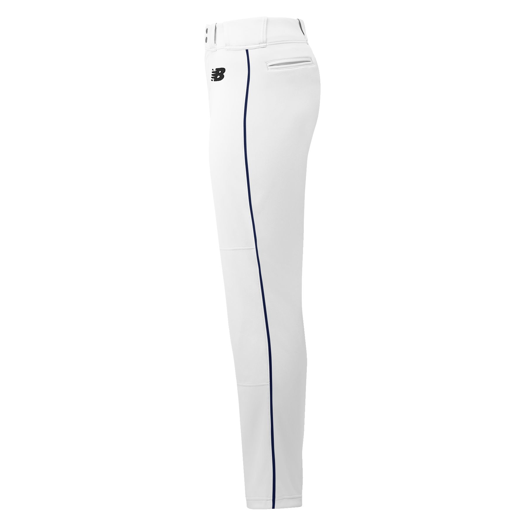 New Balance Adversary 2 Baseball Piped Pant Tapered In White/blue