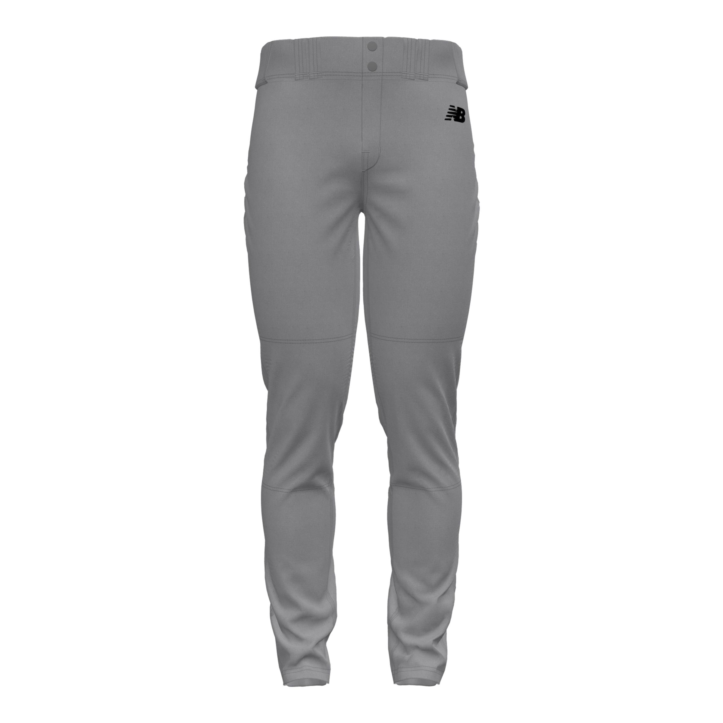 New Balance Men’s Adversary 2 Baseball Solid Pant Tapered – Grey (Size 2XL)