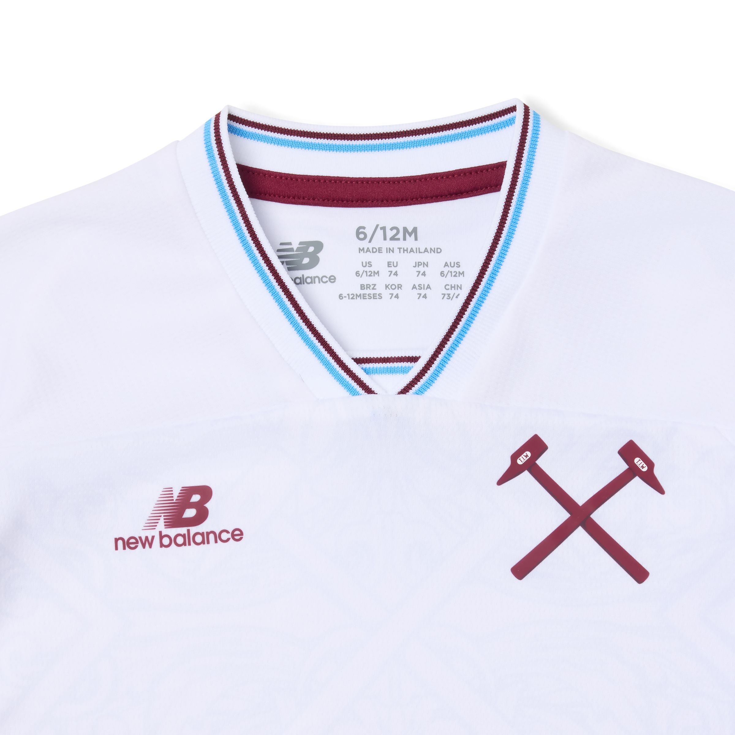 New Balance West Ham United 26/27 Away Baby Kit, BS62G10AAWY