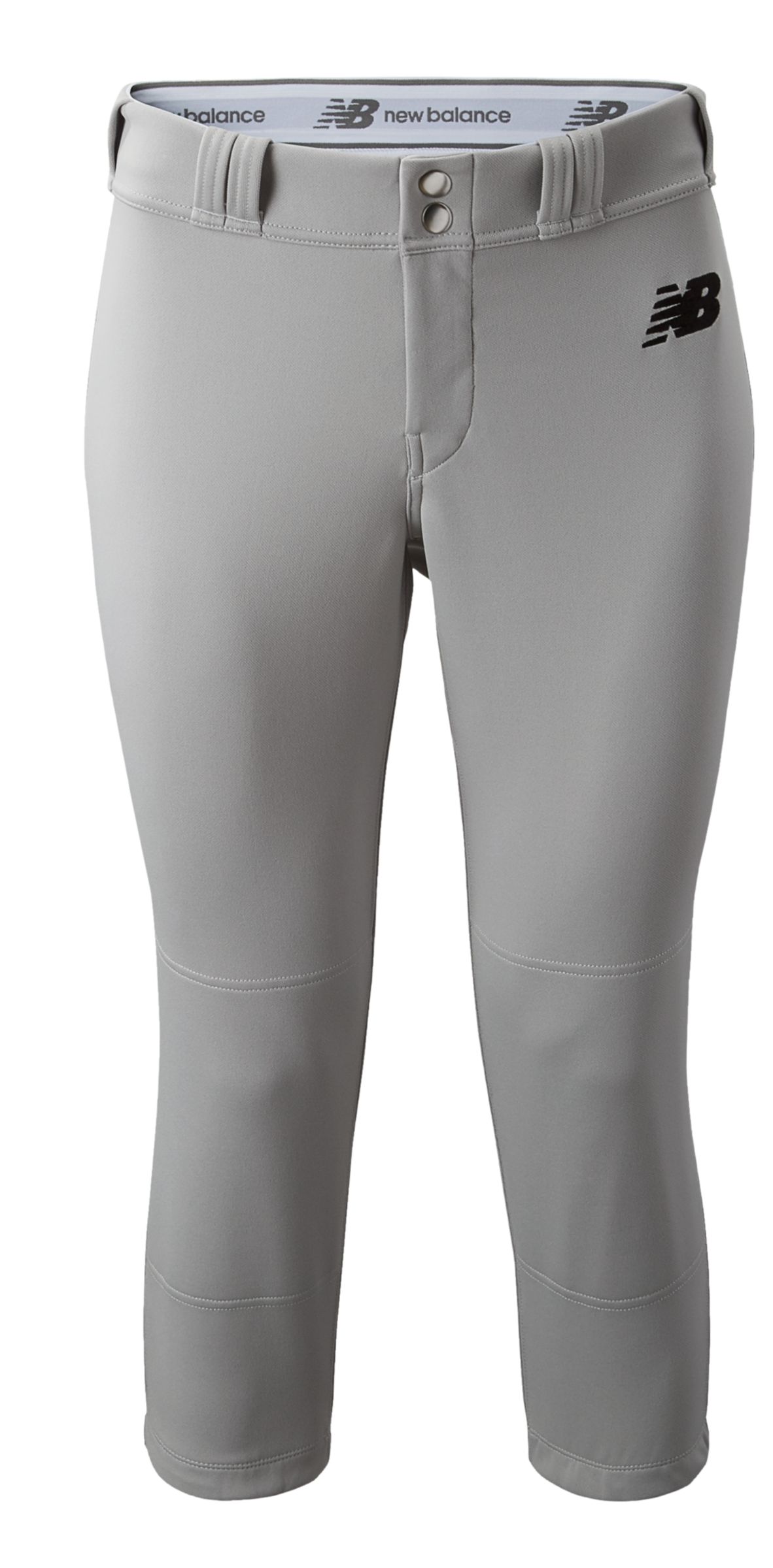 New Balance Women's Contour Pant Mid Calf Solid Grey - Grey