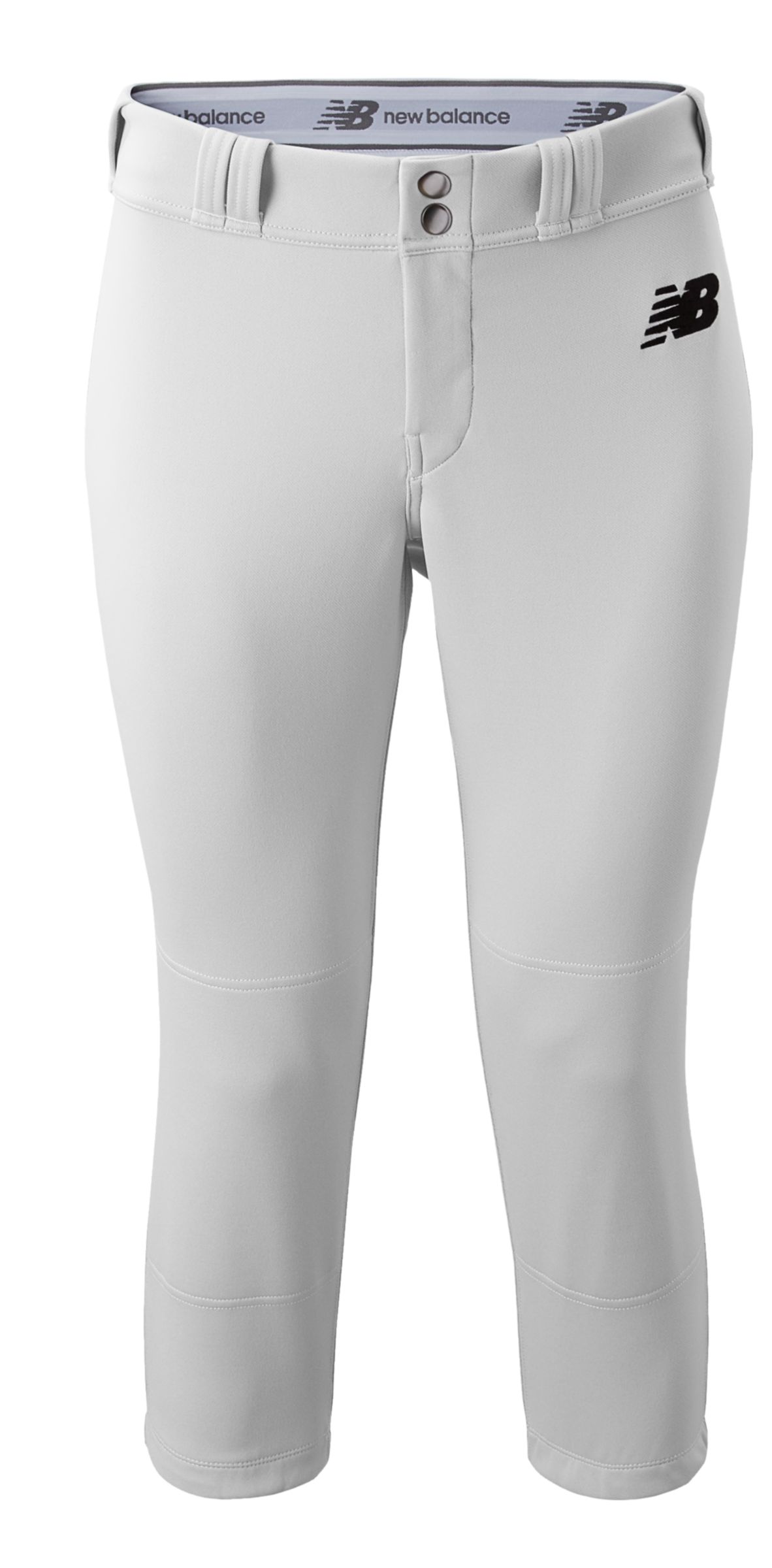 New Balance Women's Contour Pant Mid Calf Solid White - White