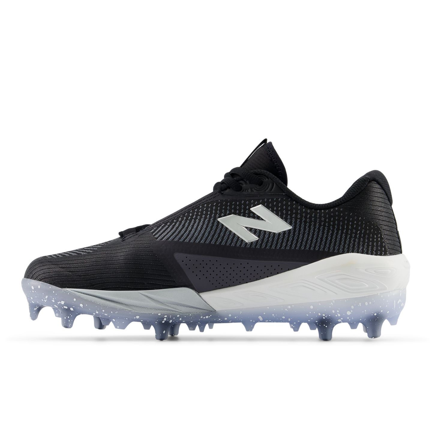 Мужские кроссовки New Balance FuelCell Compv4, цвет: Чёрный / Серебристый — фото 3
