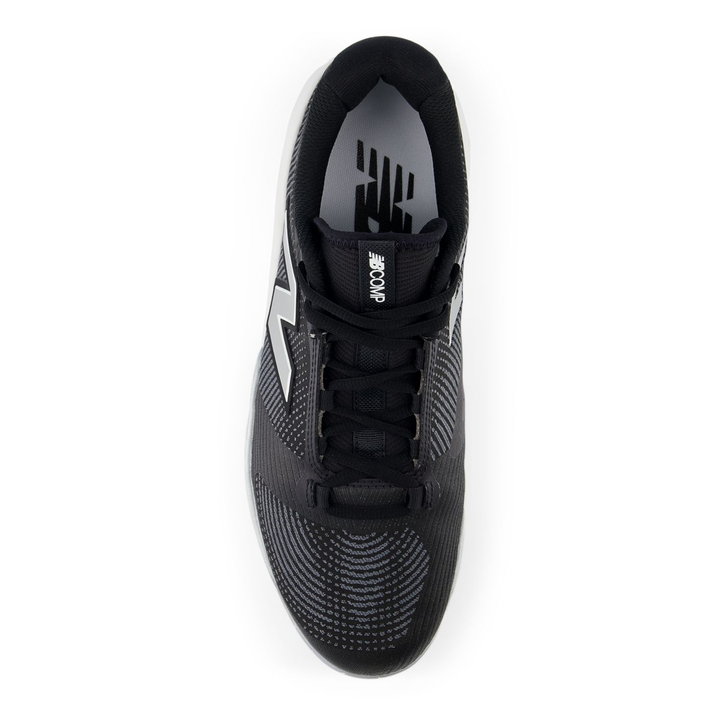 Мужские кроссовки New Balance FuelCell Compv4, цвет: Чёрный / Серебристый — фото 4