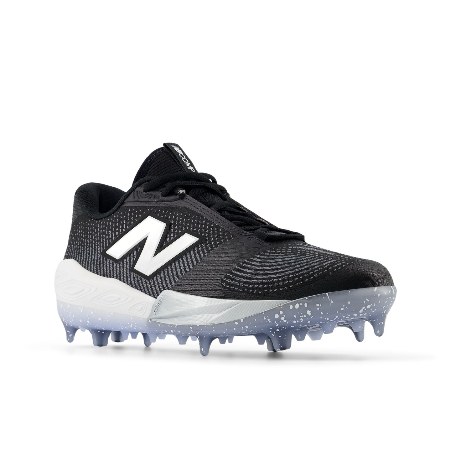 Мужские кроссовки New Balance FuelCell Compv4, цвет: Чёрный / Серебристый — фото 2