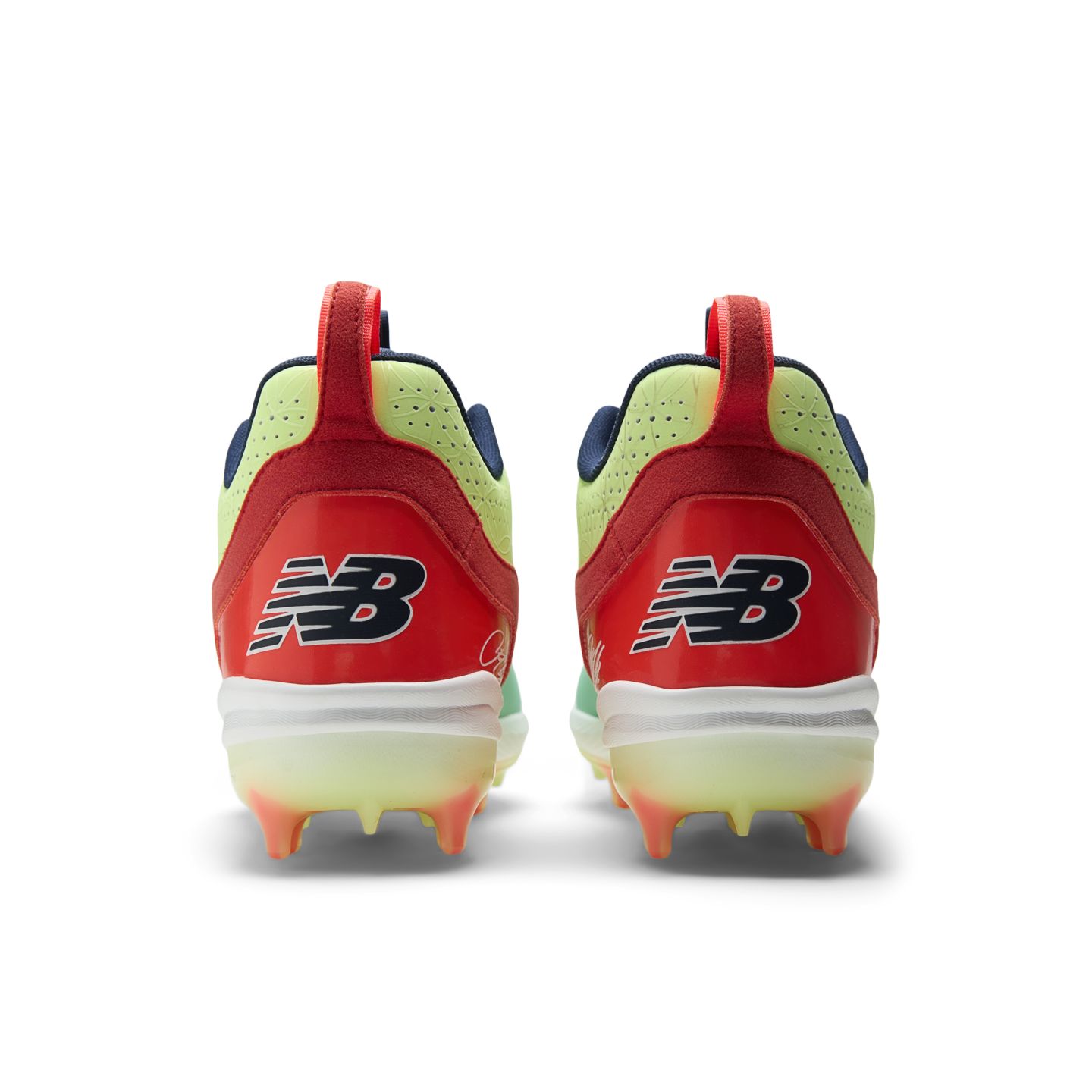 Мужские кроссовки New Balance Fuelcell Lindor 3 Comp, цвет: Мятный / Тёмно-синий — фото 5