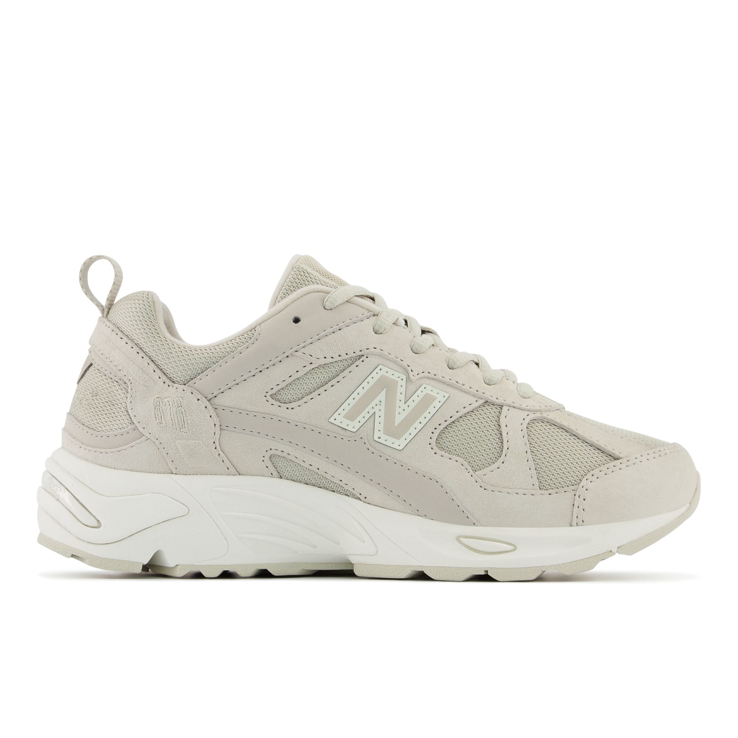 New Balance Men's 878 in Brown/White Suede/Mesh, size 9