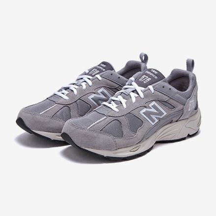 New balance 878 pelle grigio online