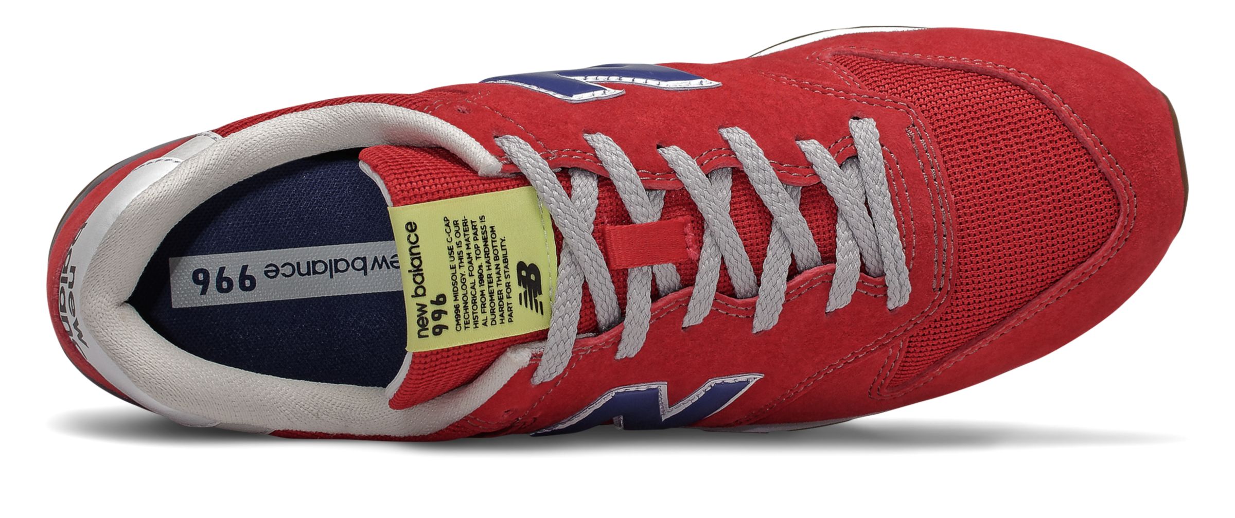 new balance 996 bambino rosso