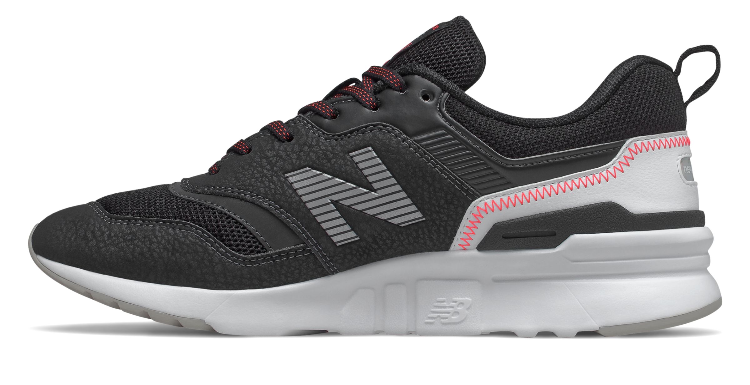 new balance 997h black red