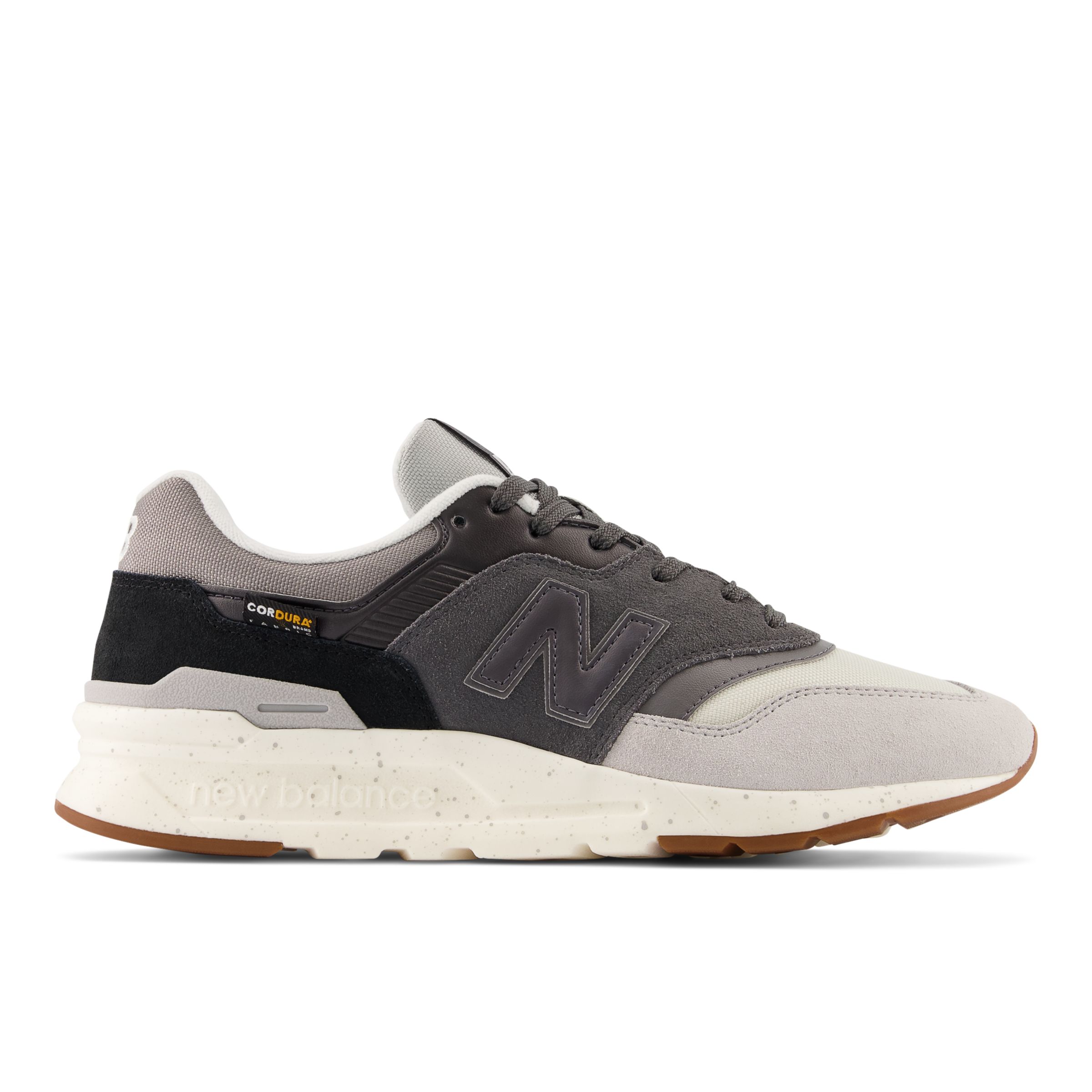 New Balance Men's 997H in Black/White Textile - CM997HTO