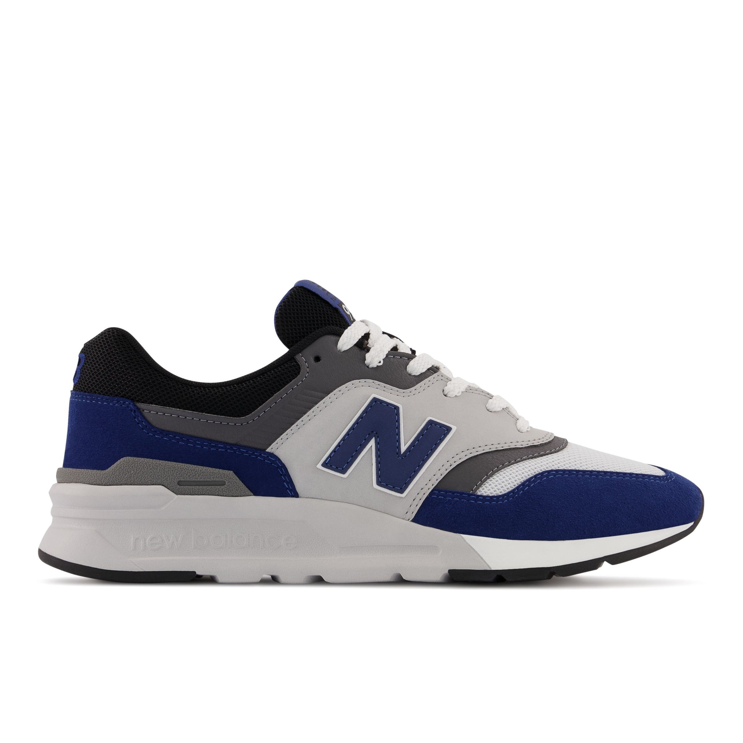 New Balance Men's 997H in Blue/Black Synthetic, size 11.5