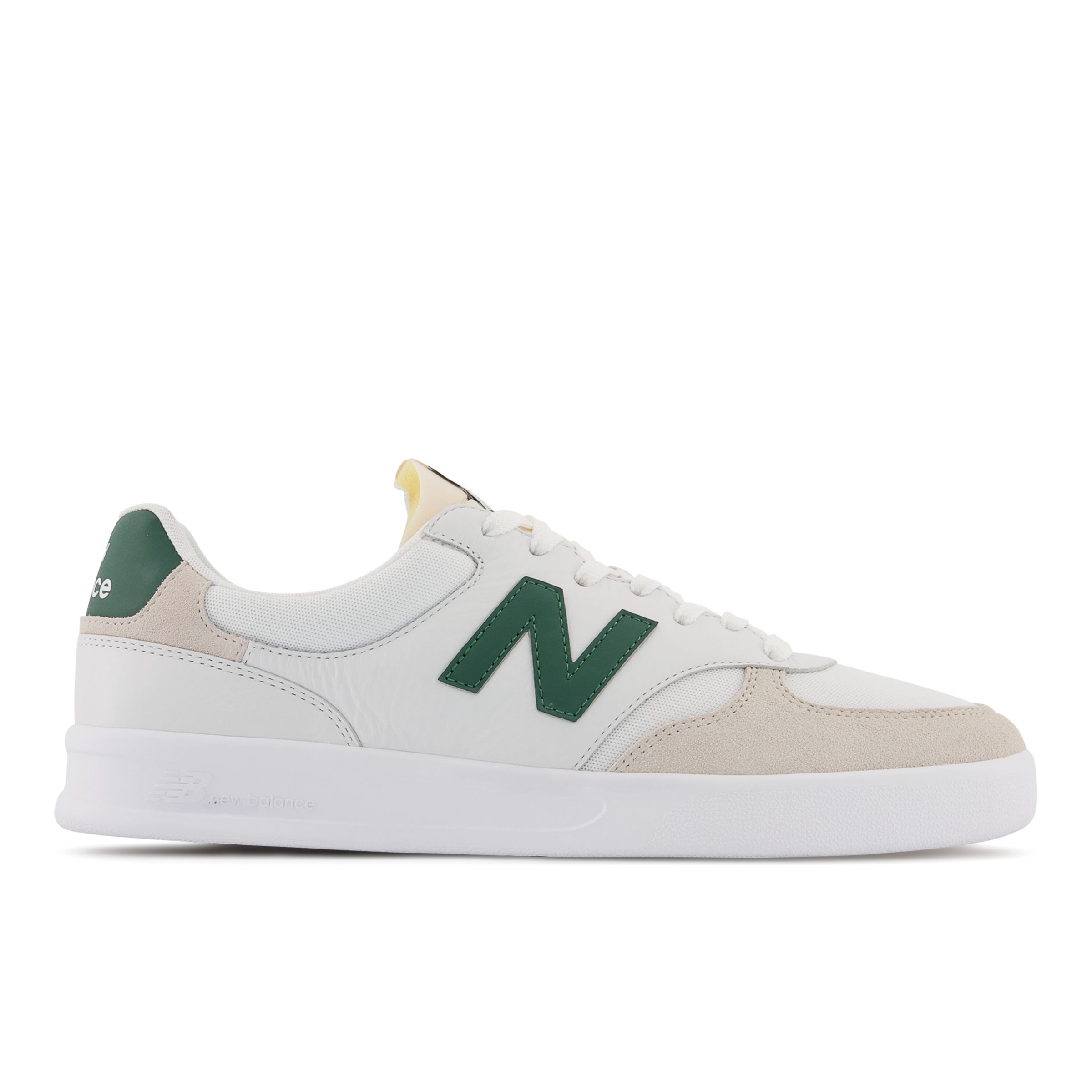 

New Balance Unisex 300 Court White/Green - White/Green