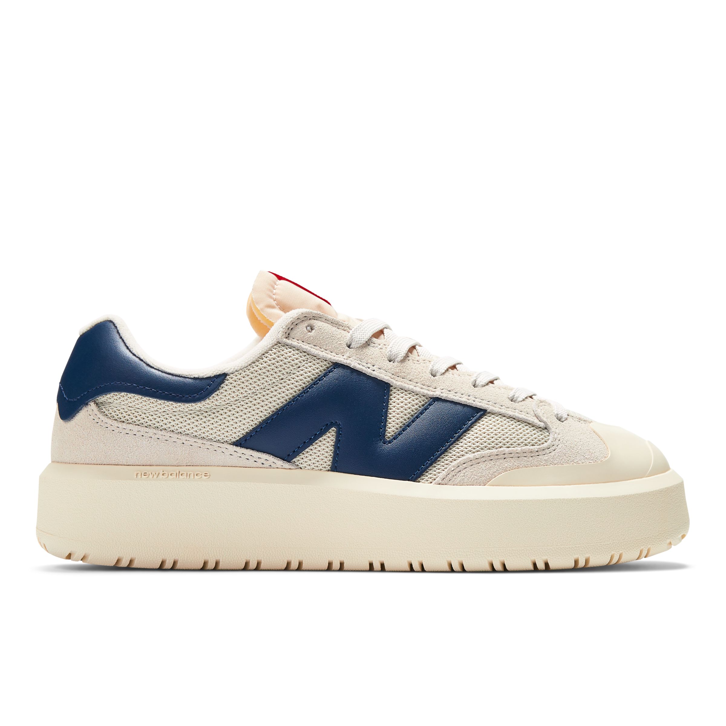 

New Balance Unisexe CT302 en Beige/Bleu, Suede/Mesh, Taille 44 Large