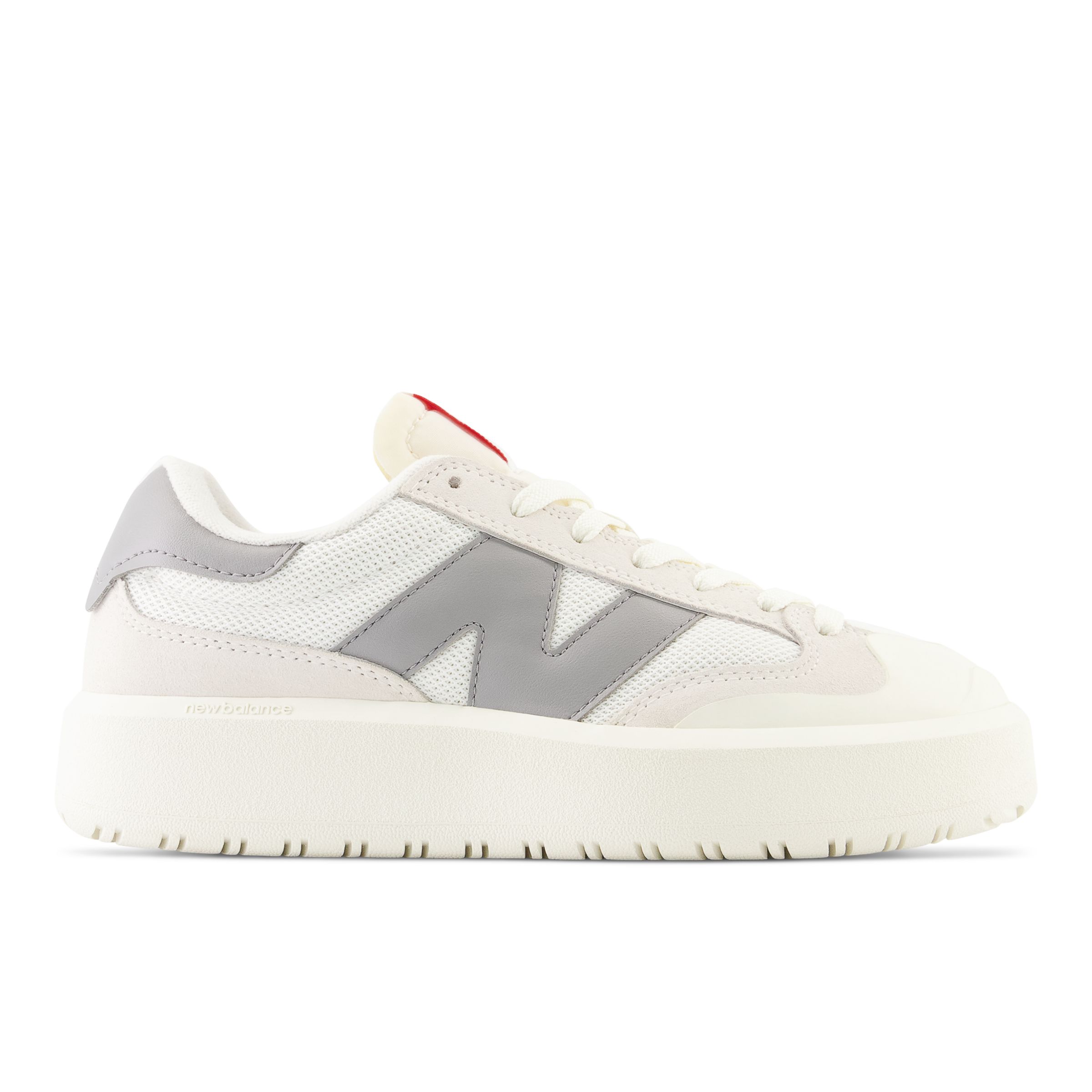 

New Balance Unisex CT302 White/Grey/Red - White/Grey/Red