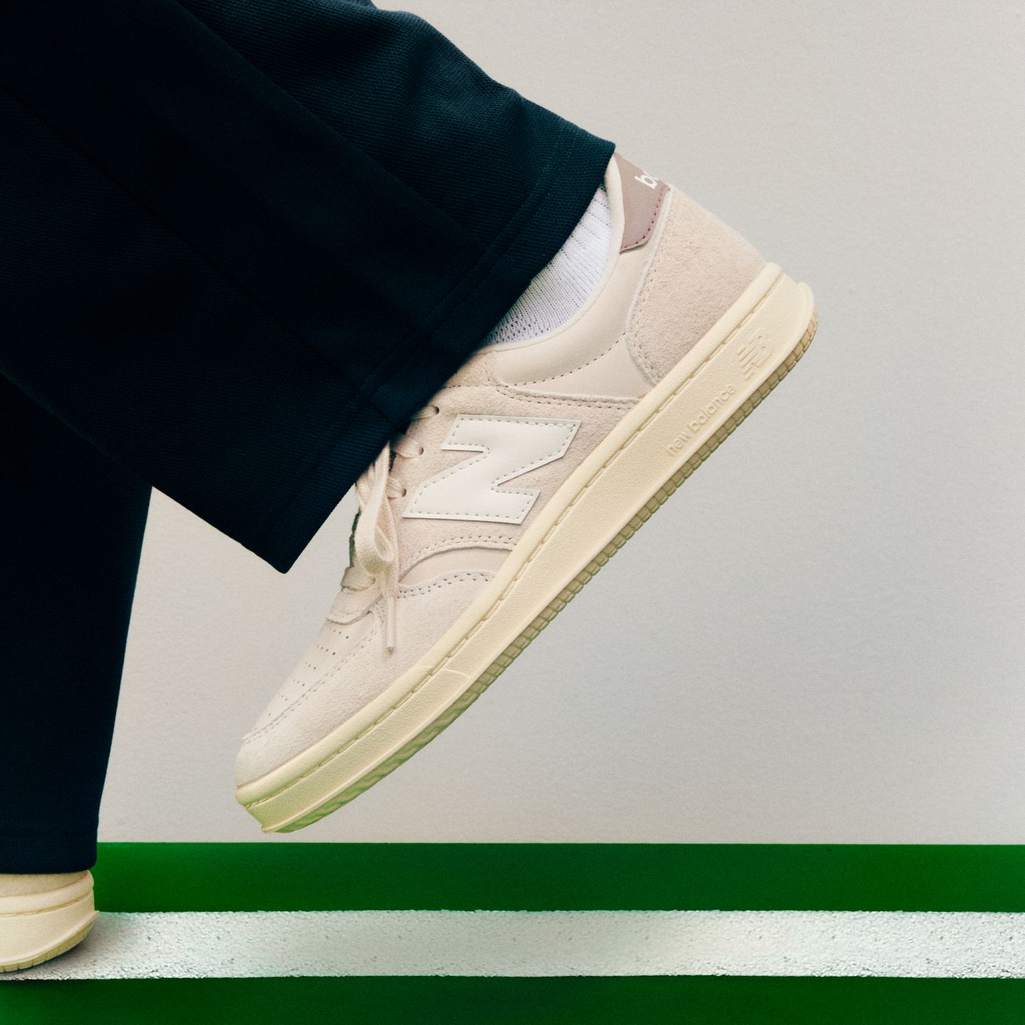 Мужские кроссовки New Balance T500, цвет: Bisque / Льняной — фото 5