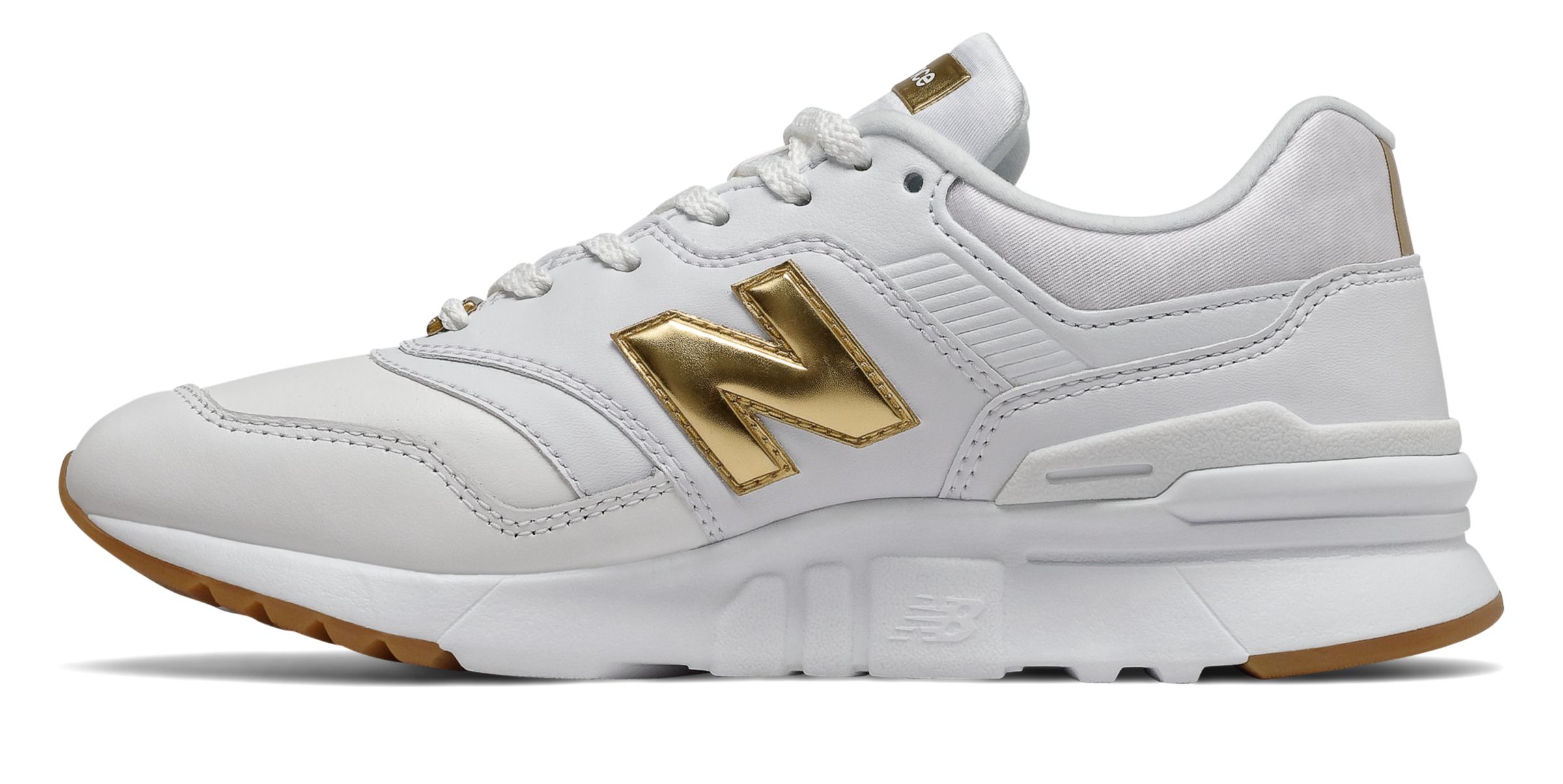 new balance grise et gold
