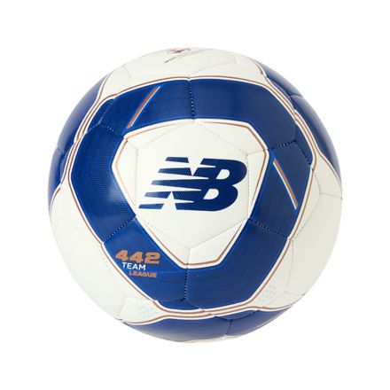442 Team League Football, WHITE with NB NAVY, FB23061GWN