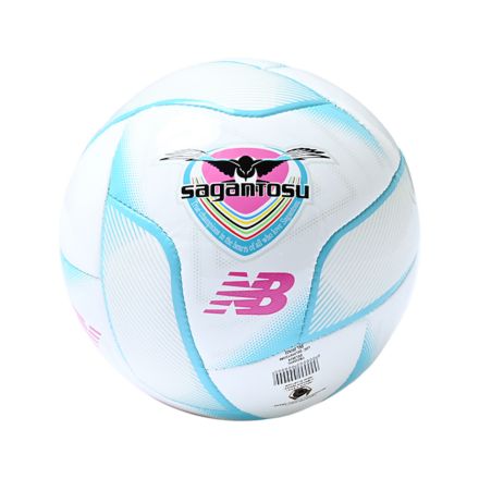 サガン鳥栖 ミニボール, WHITE with LIGHT SAGAN BLUE with SAGAN PINK, FB23349GWLB