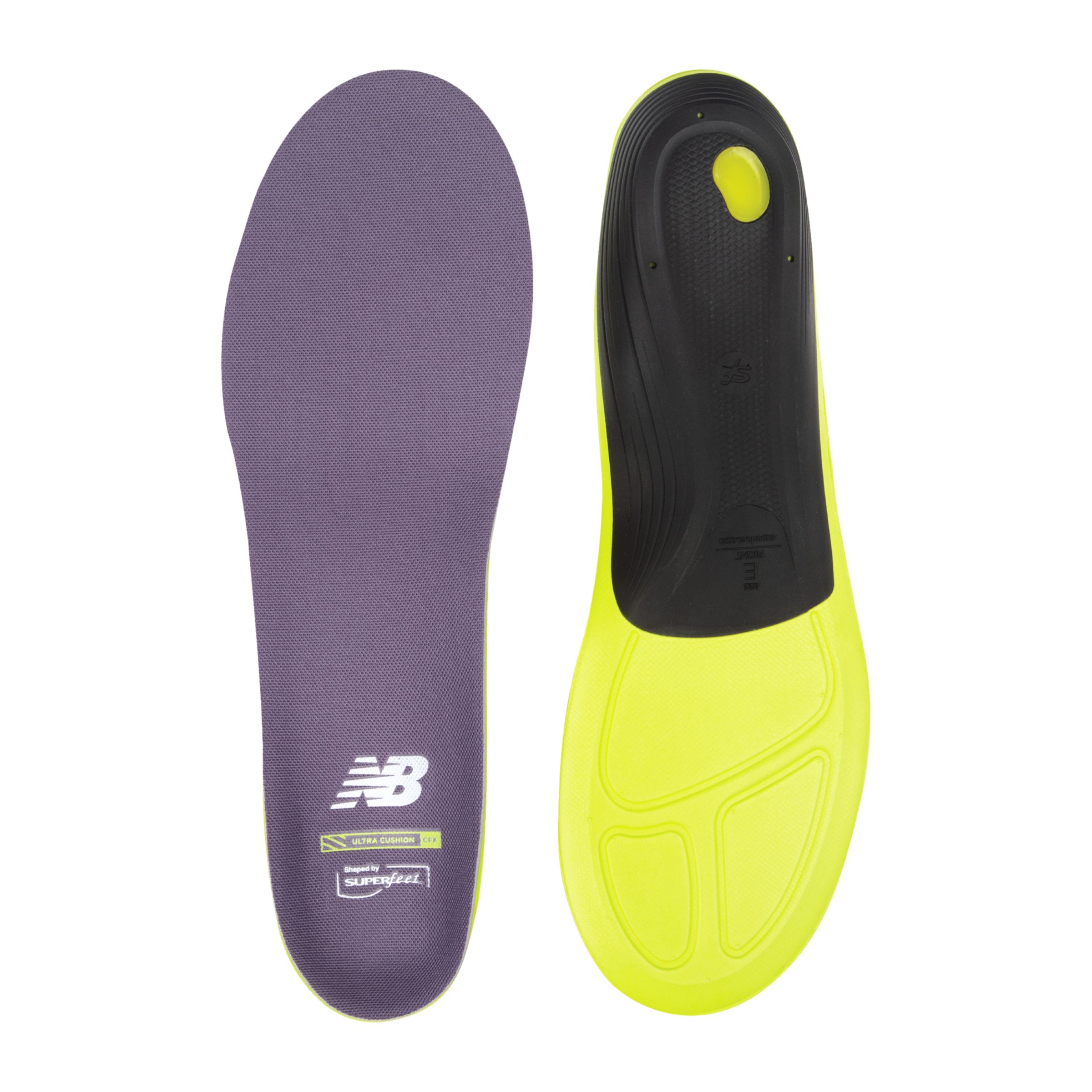 

New Balance Women's Running Womens Ultra Cushion CFX Insole Purple/Black - Purple/Black
