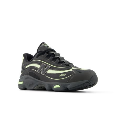 1000 Lace, BLACK METALLIC with DRY LIME, G10002XD