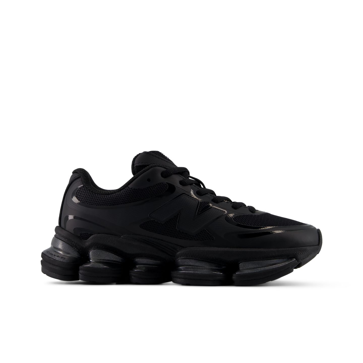Детские кроссовки New Balance 2000 Lace, цвет: Чёрный — фото 1