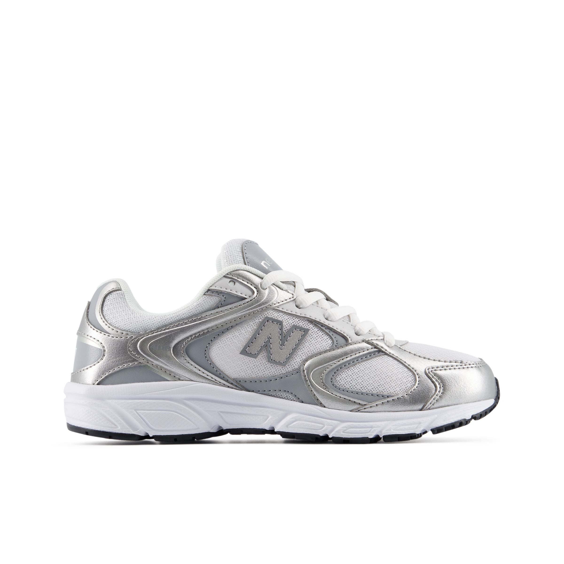 New Balance Kids' 408 LACE Grey - Grey