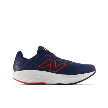520 Lace, NB NAVY with TRUE RED, G5208HI