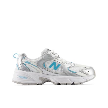530 LACE, SILVER METALLIC with BLUE GLAZE, G5308QS