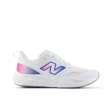 625 LACE, NB WHITE with PINK HEAT with BLUEBIRD, G6257MH
