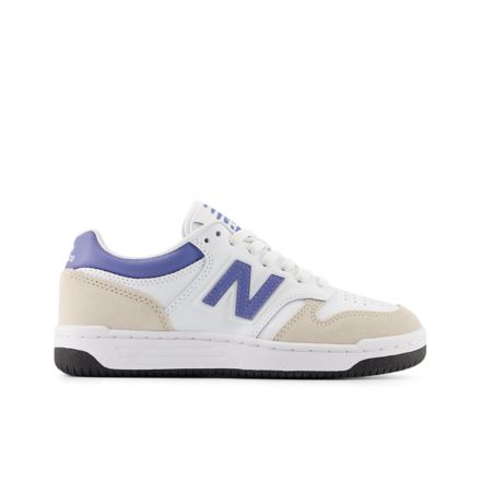 B480 Lace, NB 103 WHITE with SLATE GREY, GB4801LW