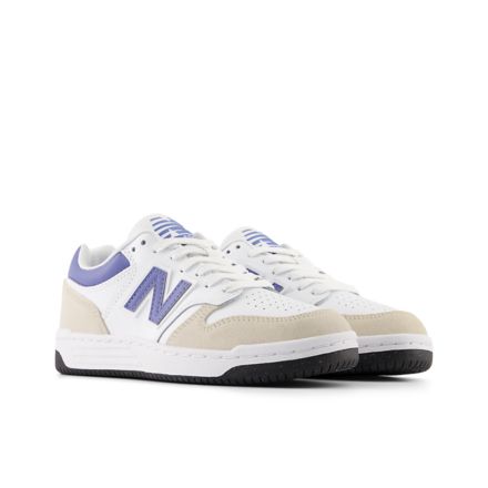 B480 Lace, NB 103 WHITE with SLATE GREY, GB4801LW