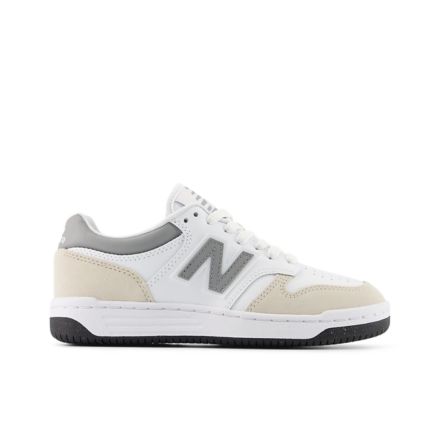 B480 Lace, NB 103 WHITE with SLATE GREY, GB48076Z