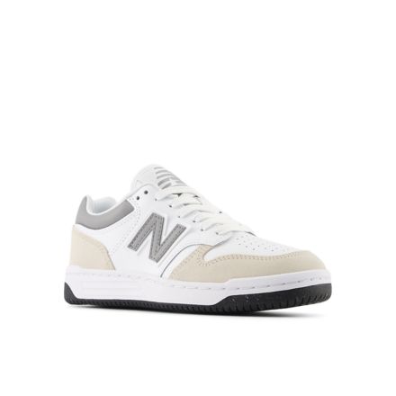 B480 Lace, NB 103 WHITE with SLATE GREY, GB48076Z