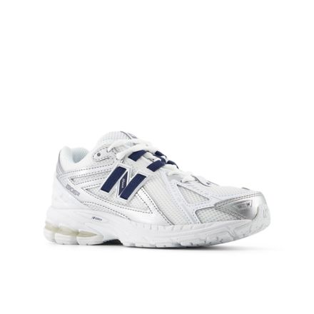 1906 Lace, WHITE with NB NAVY, GC1906CU
