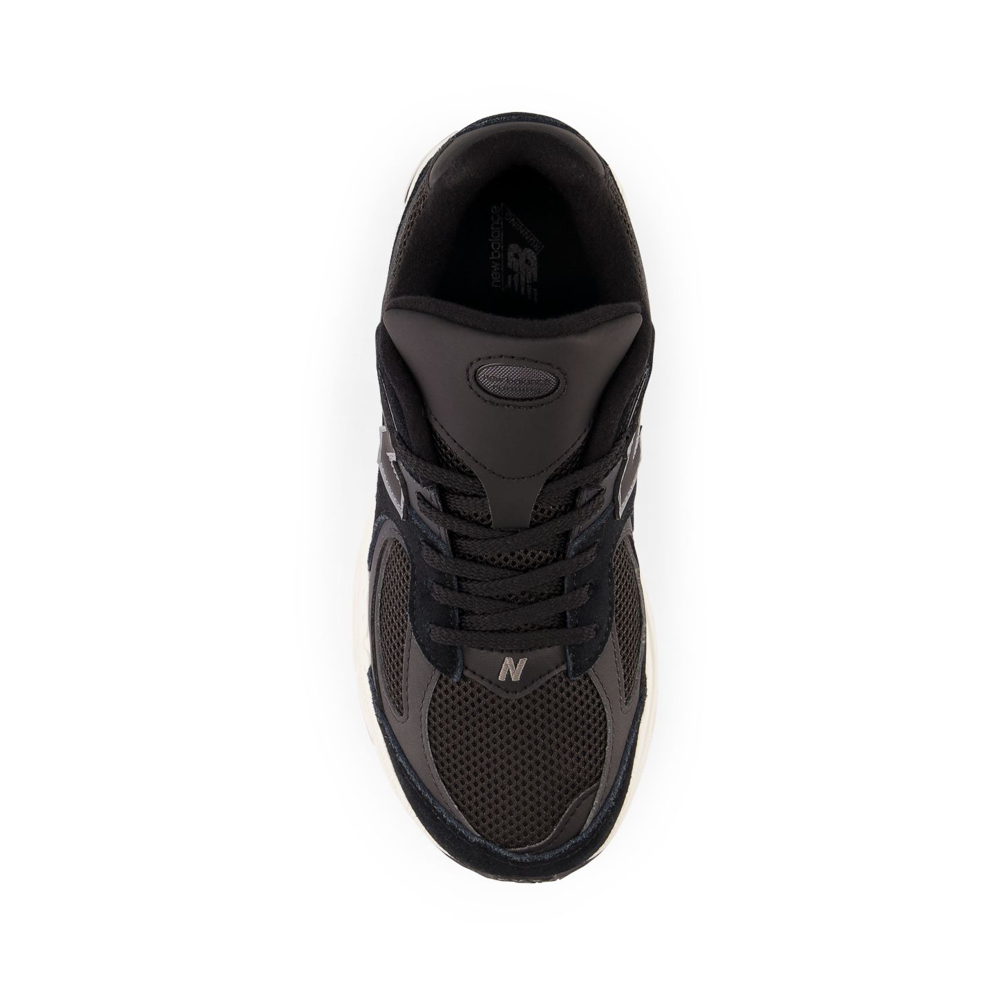 Детские кроссовки New Balance 2002 Lace, цвет: Чёрный — фото 4