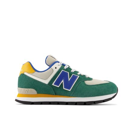 New balance 574 clearance bleu jaune