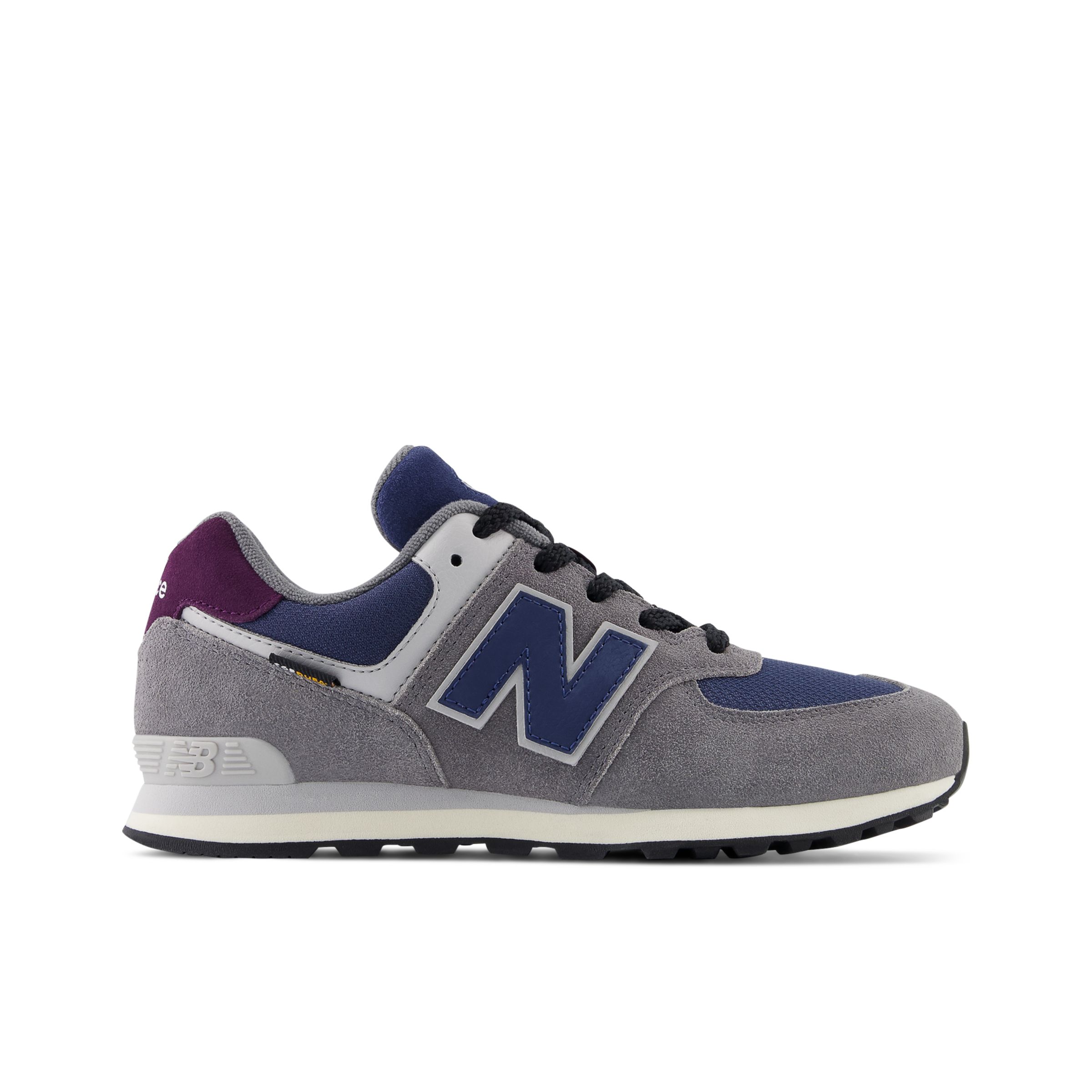 

New Balance Kids' 574 Grey/Blue - Grey/Blue