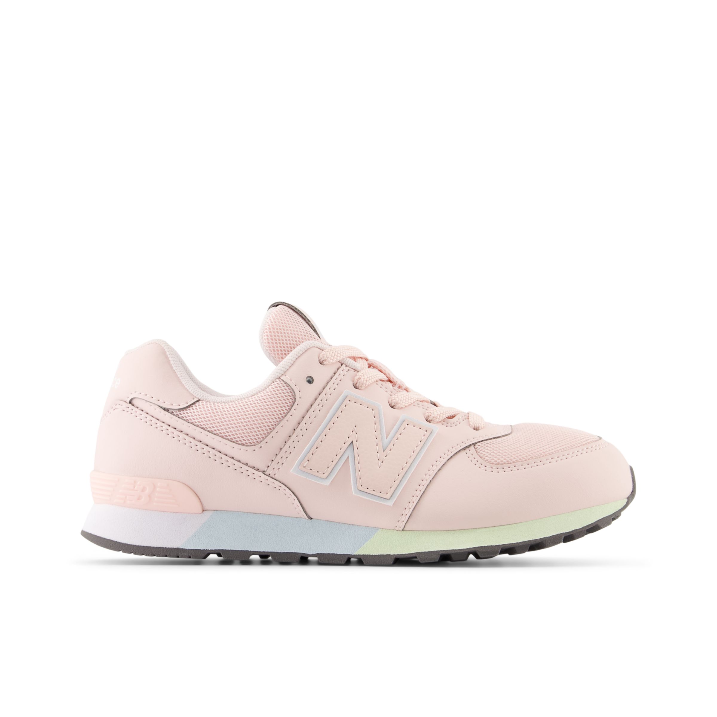 

New Balance Enfant 574 en Rose/Bleu, Synthetic, Taille 39