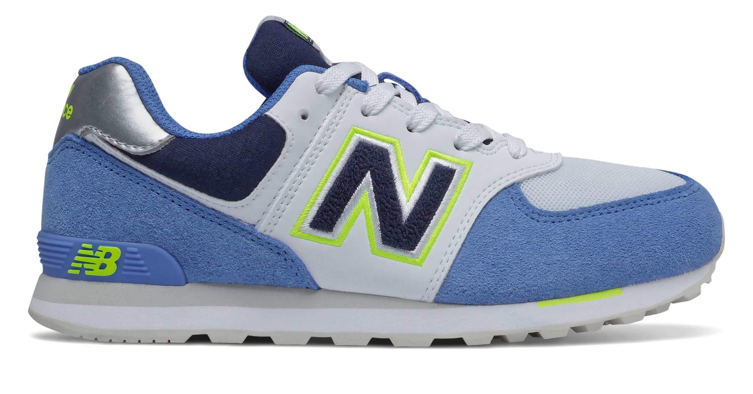new balance 574 kids yellow