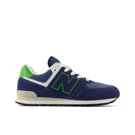 574, NB Navy with Alpine Green, GC574QBL