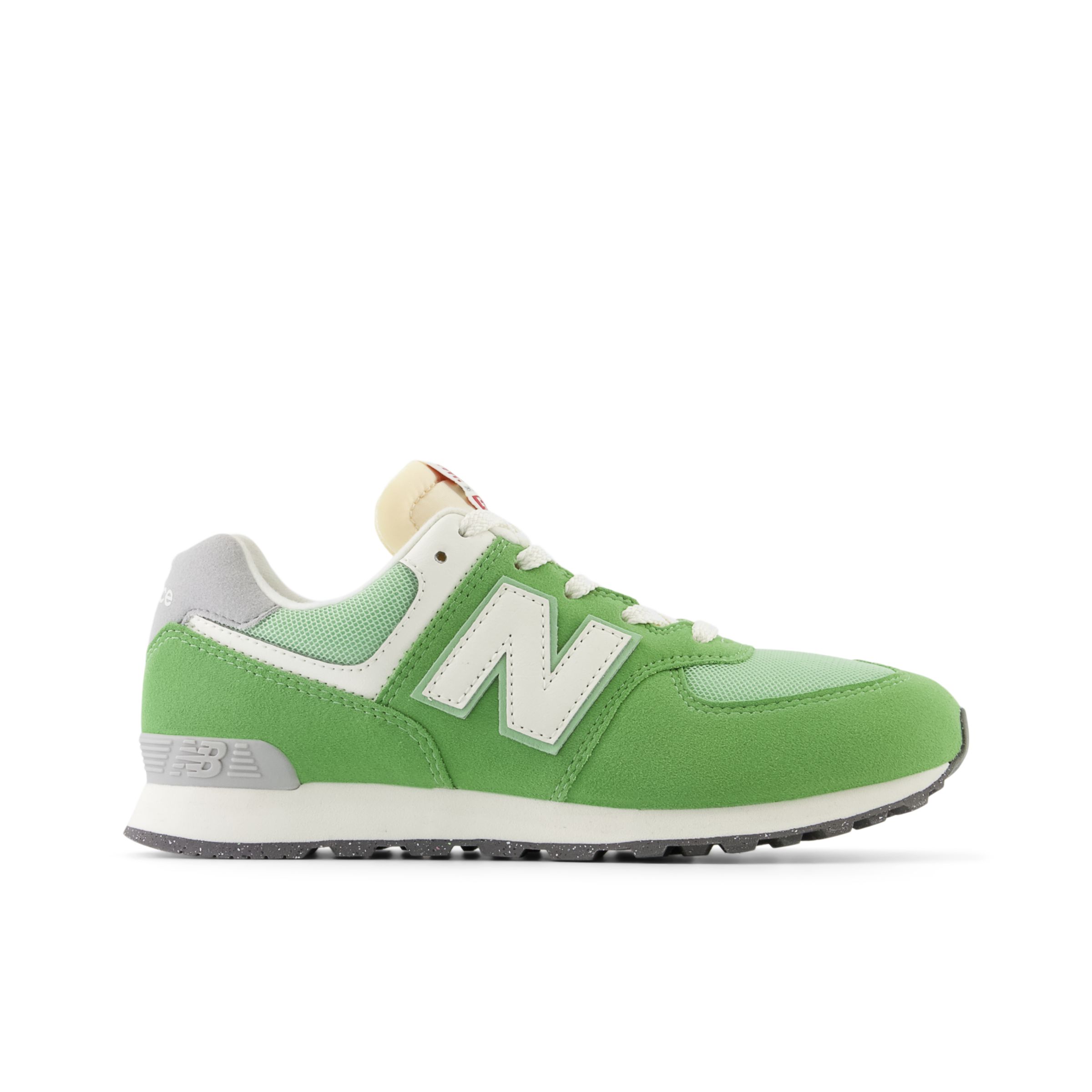 

New Balance Kids' 574 Green/White - Green/White