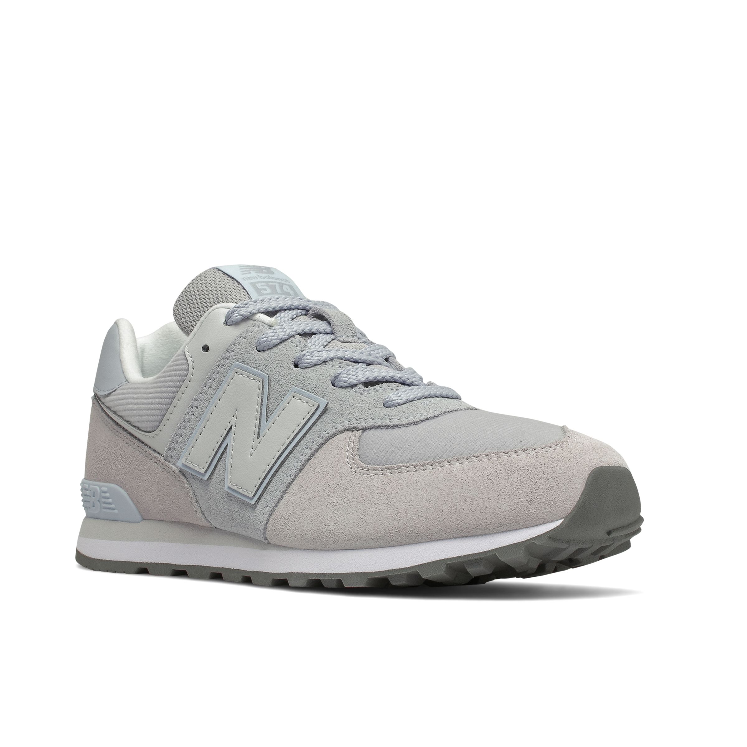 new balance 574 kids Silver