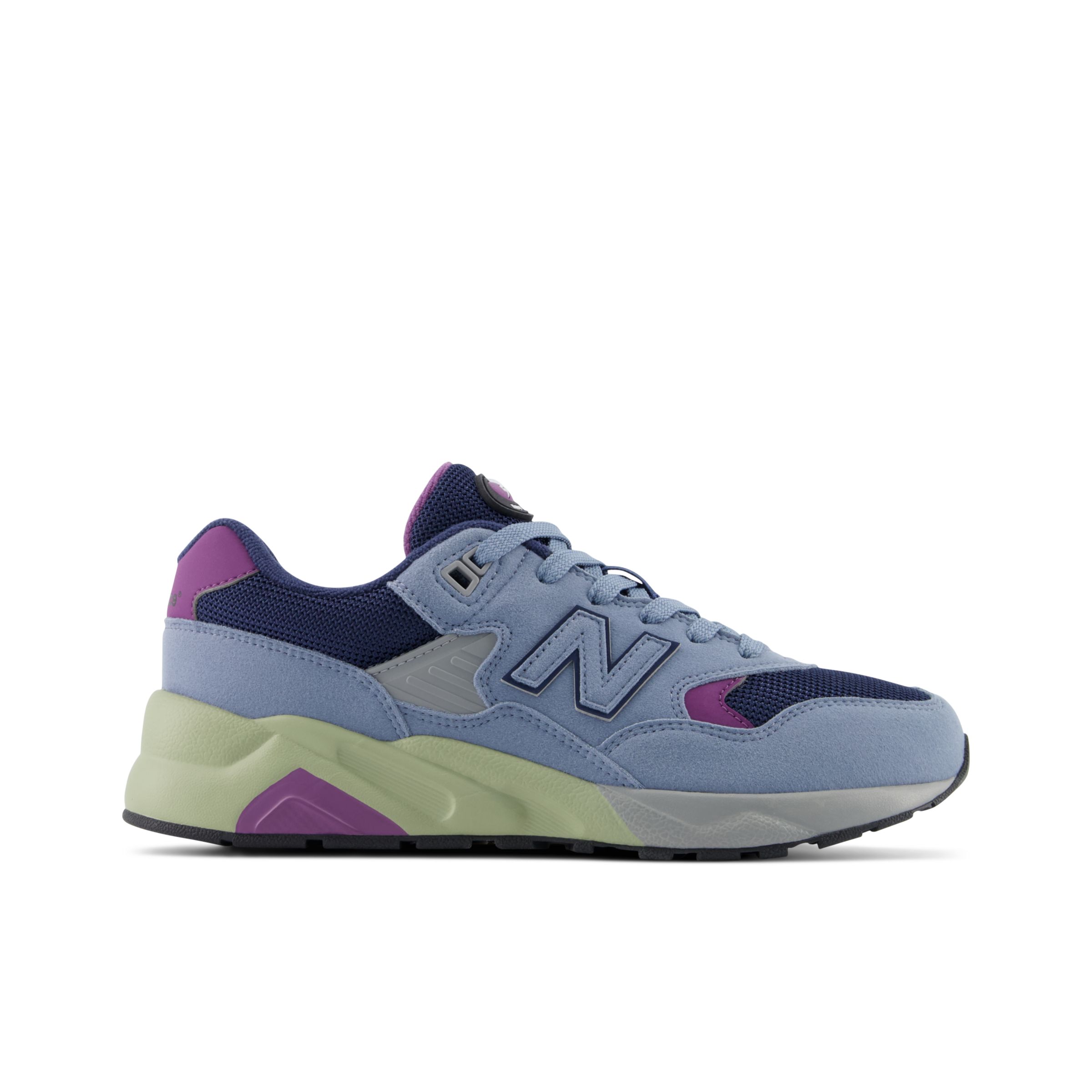 

New Balance Enfant 580 en Gris/Mauve, Synthetic, Taille 40