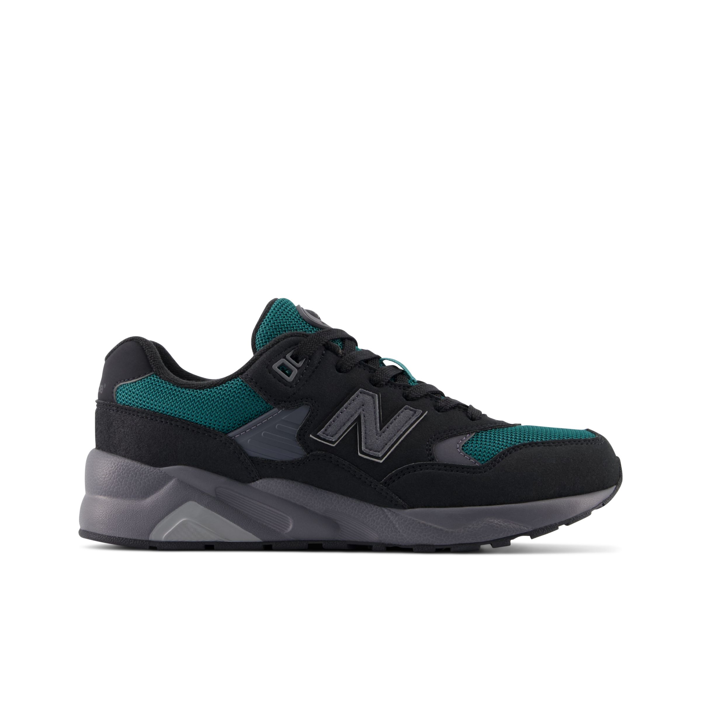 

New Balance Enfant 580 en Noir/Vert, Synthetic, Taille 40