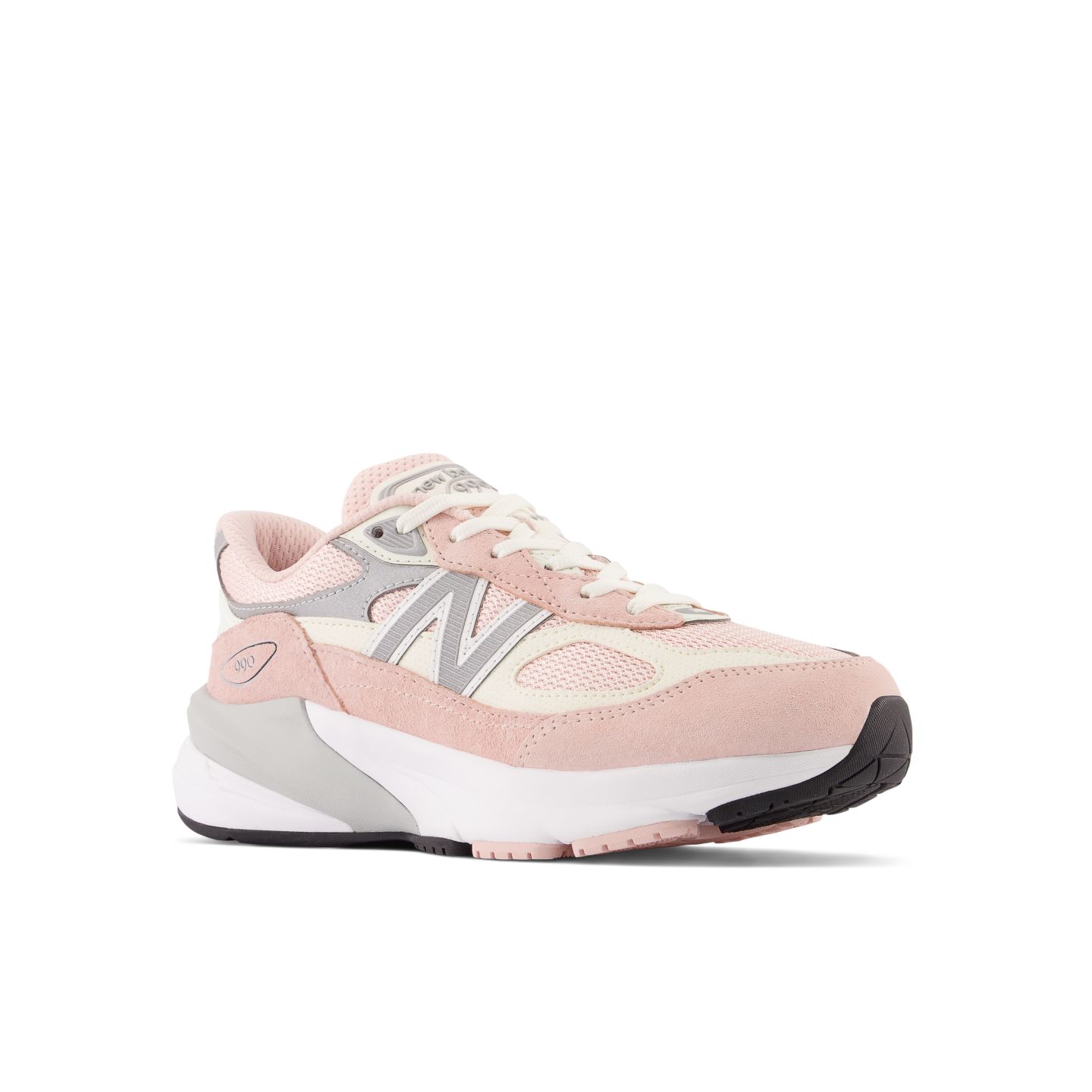 Детские кроссовки New Balance FuelCell 990v6 Lace, цвет: Розовый / Белый — фото 2