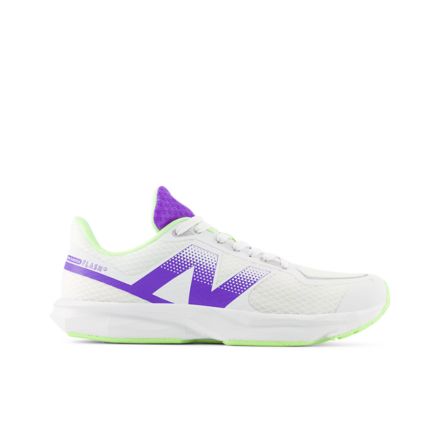 Flash v7 Lace, WHITE with ELECTRIC INDIGO with AFTERGLOW, GFLSJ51D